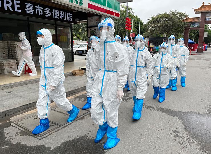 集团党员助力广州疫情封控区，筑牢抗疫“长城”